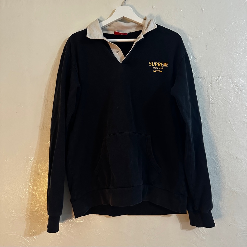 Supreme Y2K Longsleeve Rubgy Shirt, Men's Large